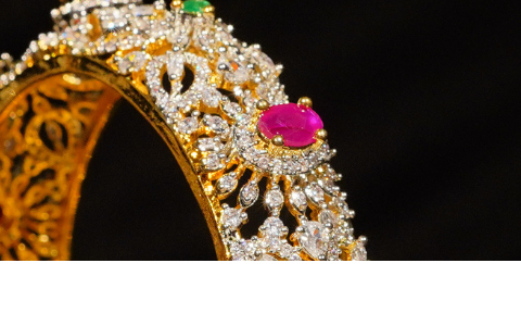 Diamond bangles