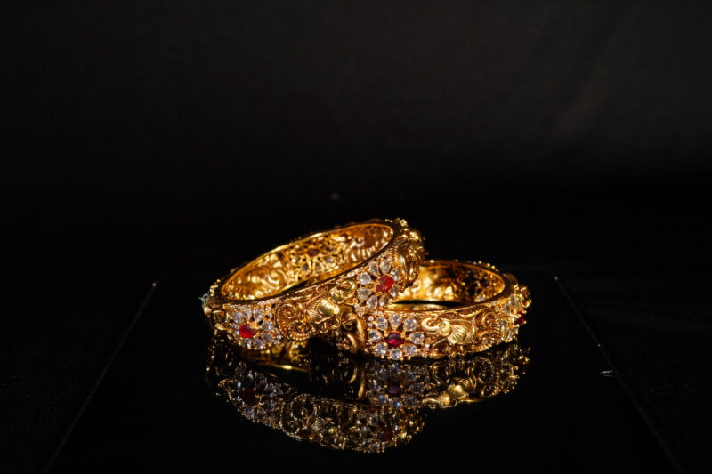 2pc Elephant Bangles NFBA05 - Image 2
