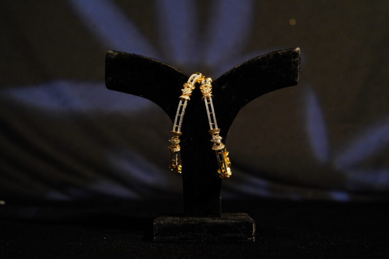 Flower Diamond Bangles NFBA33