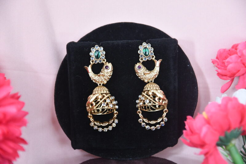 Fish Jhumkas NFE09