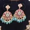 Kundan Peacock Neckset NFN78 - Image 3