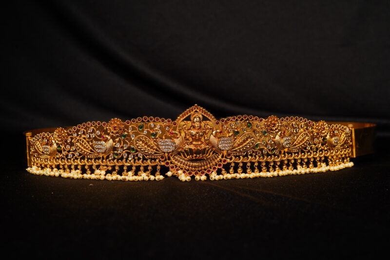 Lakshmi Vaddanam with Pearl Hangings NFW03
