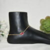 Duck shape kundan anklets with traditional Indian design by Nischala Fashions.