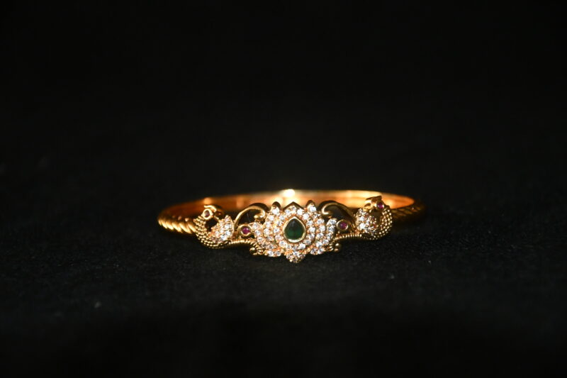 Lotus cz single bracelet model bangle NFBA42 - Image 2