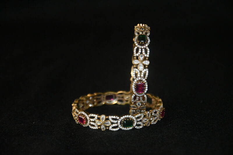 Victorian 2pc bangles NFBA46 - Image 2