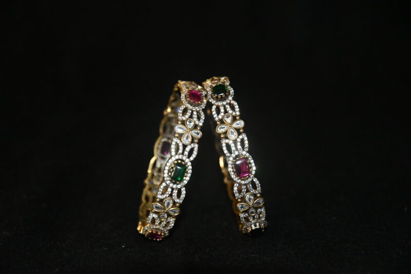 Victorian 2pc bangles NFBA46 - Image 4