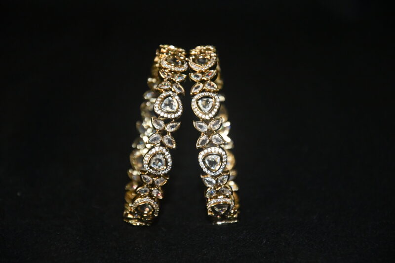 Polki 2pc bangles NFBA47 - Image 3