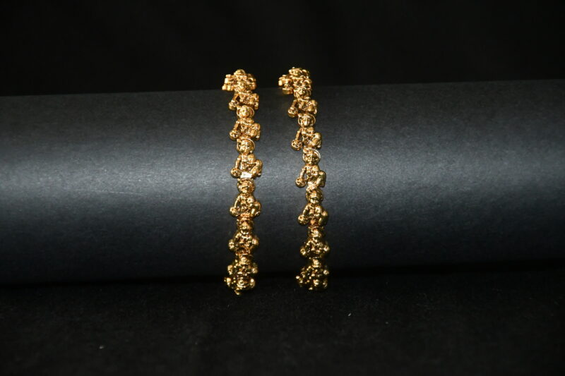 Antique Bal Krishna 2pc bangles NFBA56 - Image 3
