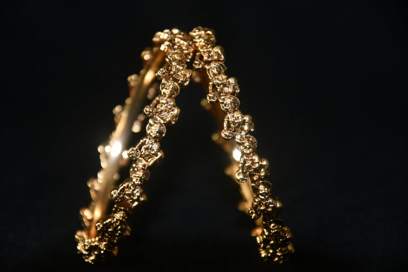 Antique Bal Krishna 2pc bangles NFBA56 - Image 2