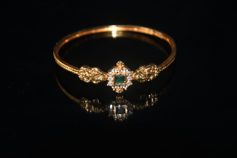 Lakshmi kada single cz bangle NFBA59 - Image 2