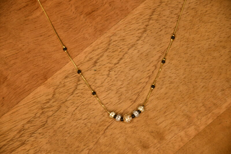 5 cz balls simple blackbeads NFBB21 - Image 3