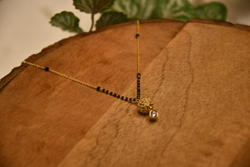 Round ball hanging simple blackbeads NFBB24 - Image 3
