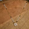 pearl spiral flower simple blackbeads by Nischala Fashions