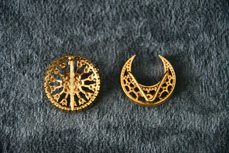 CZ White Sun Moon Set NFHA22 - Image 4