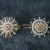 Diamond Look Sun Moon Set with sparkling stones and celestial motifs by nischala fashions