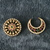 Cz Multicolour Sun Moon Set by Nischala Fashions
