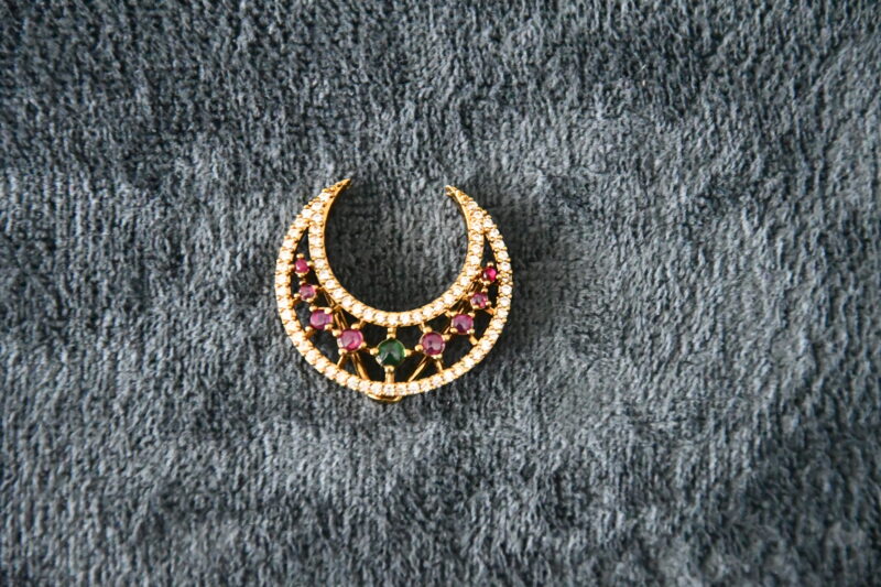 Cz Multicolour Sun Moon Set NFHA25 - Image 4