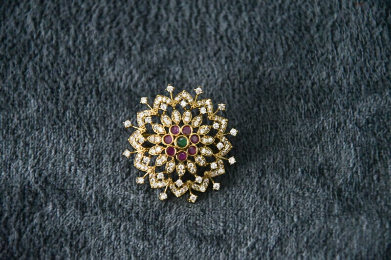 Cz Multicolour Sun Moon Set NFHA28 - Image 2