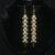Cz multicolour matilu/earchain by Nischala Fashions