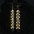 Cz multicolour matilu/earchain by Nischala Fashions
