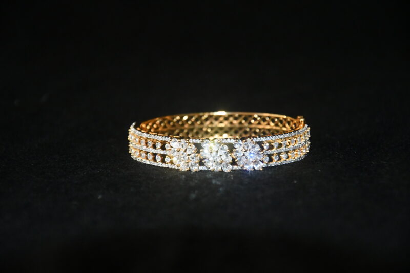 Diamond Kada Bangle NFK26 - Image 5