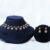 Cz simple necklace with earrings NFN111
