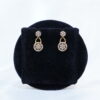 Cz simple necklace with earrings NFN111 - Image 2