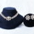 Moissanite necklace with earrings NFN119