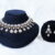 Grand cz necklace with earrings