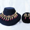 Swarovski Pearl Uncut Necklace with Earrings