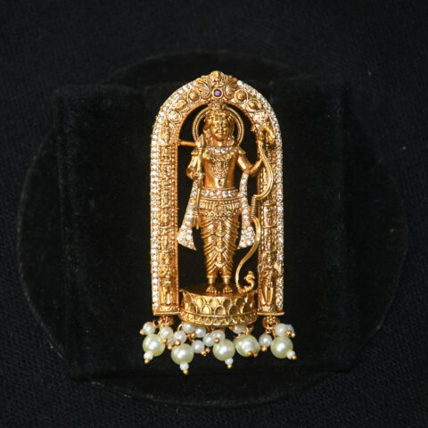 Ayodhya Balram pendant with earrings NFP10