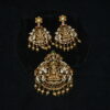 Antique Lakshmi pendant with earrings NFP13
