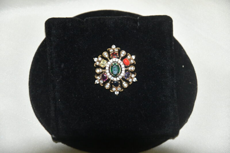 Navartna Victorian pendant with earrings NFP21 - Image 3