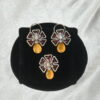 Victorian cz pendant with earrings NFP27PY