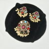 Navaratna pendant with earrings NFP29