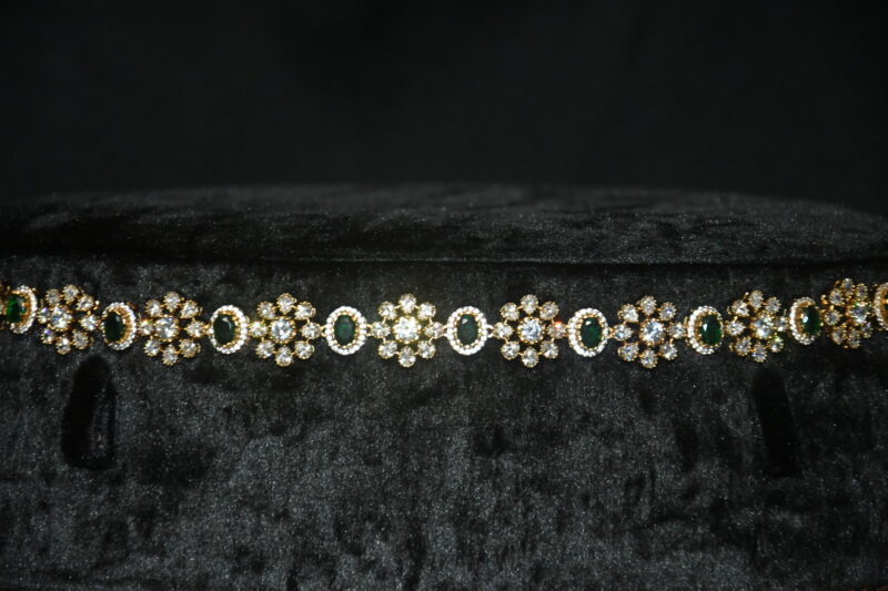 Victorian waistbelt in green NFW22G - Image 2