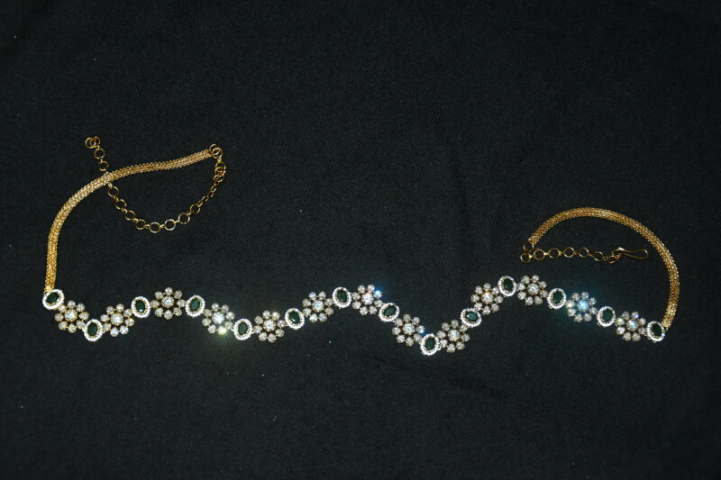Victorian waistbelt in green NFW22G - Image 3