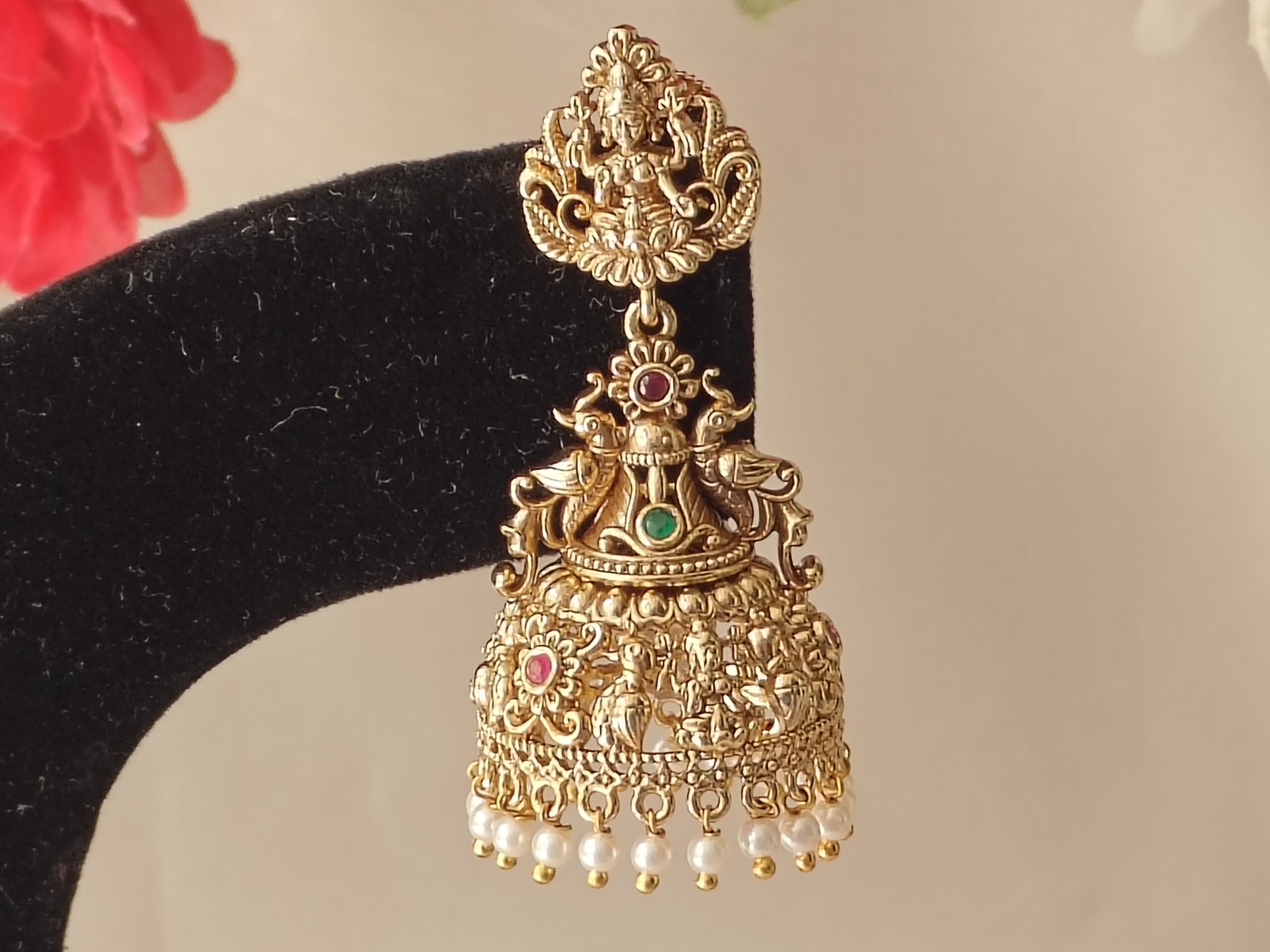 Lakshmi Jhumkas NFE48 - Image 2