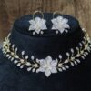 Diamond Flower necklace NFN194