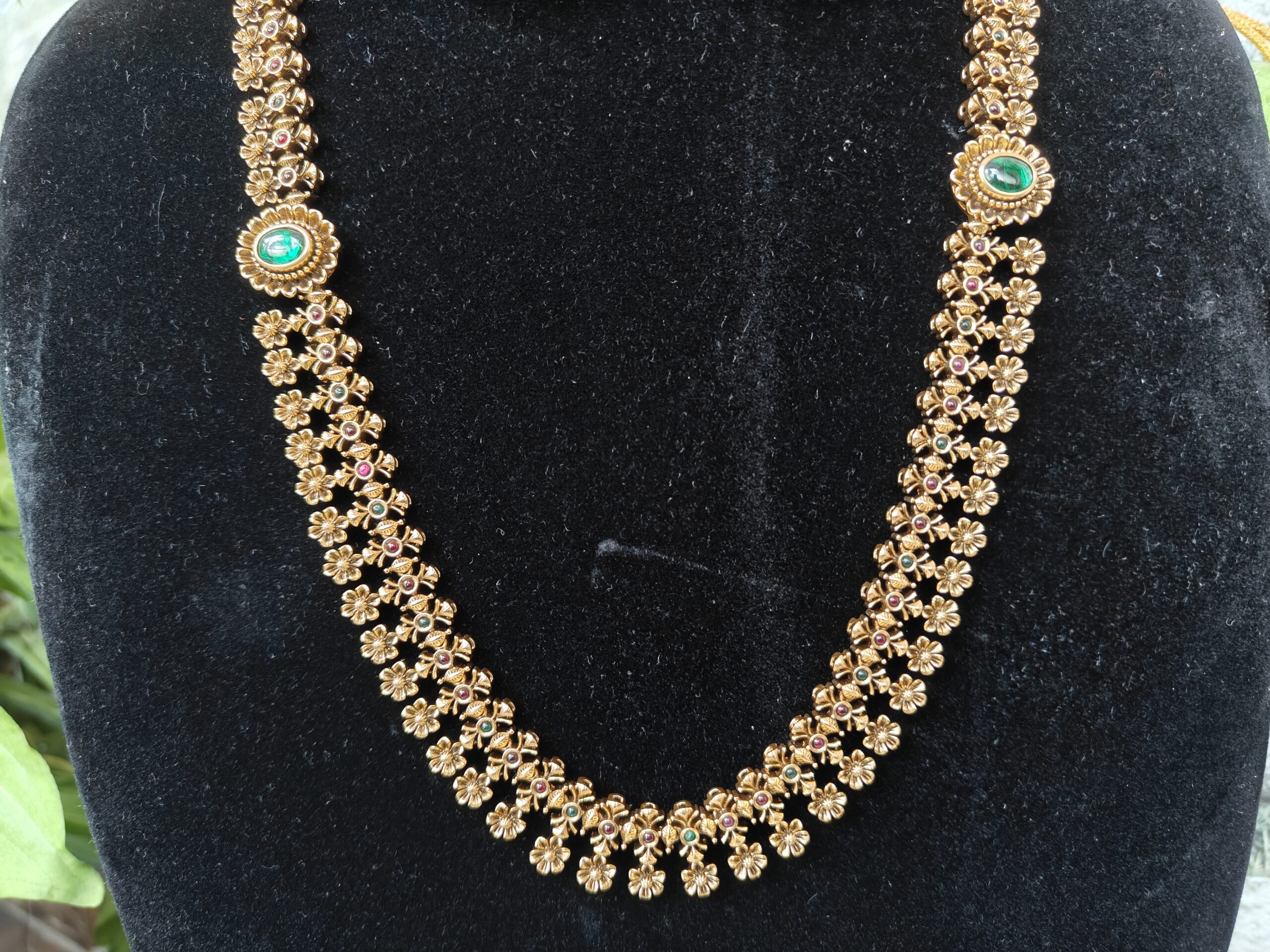Antique Long Necklace NFN203 - Image 4