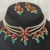 Southsea pearl jadau kundan choker NFN239